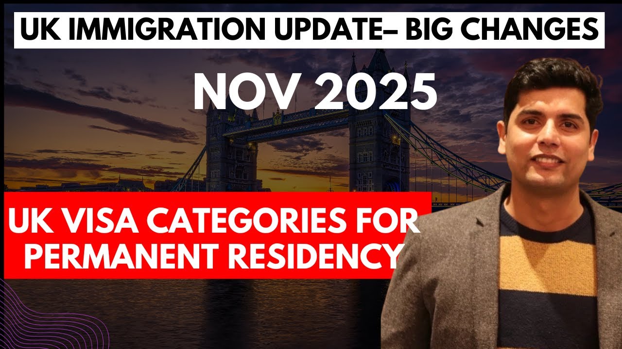 4 Visa Categories which can get you UK PR | New Immigration Changes in UK