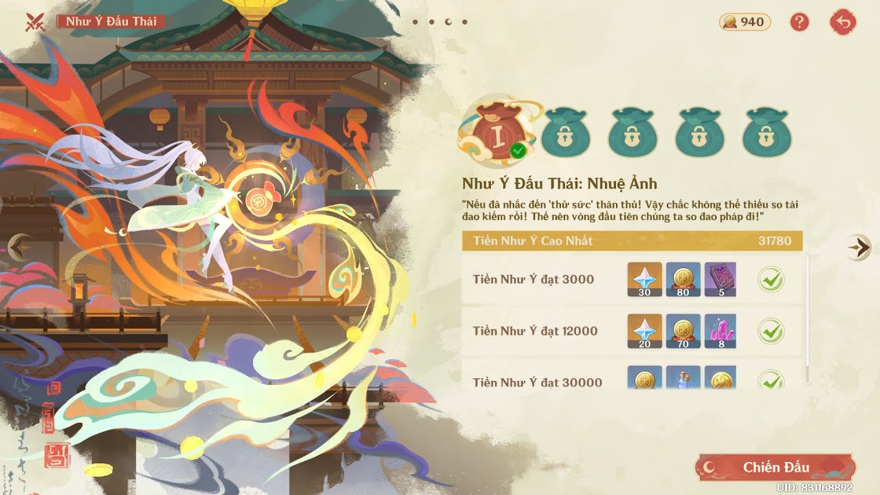 Genshin Impact|Events:Như Ý Đấu Thái ( I - Nhuệ Ảnh)