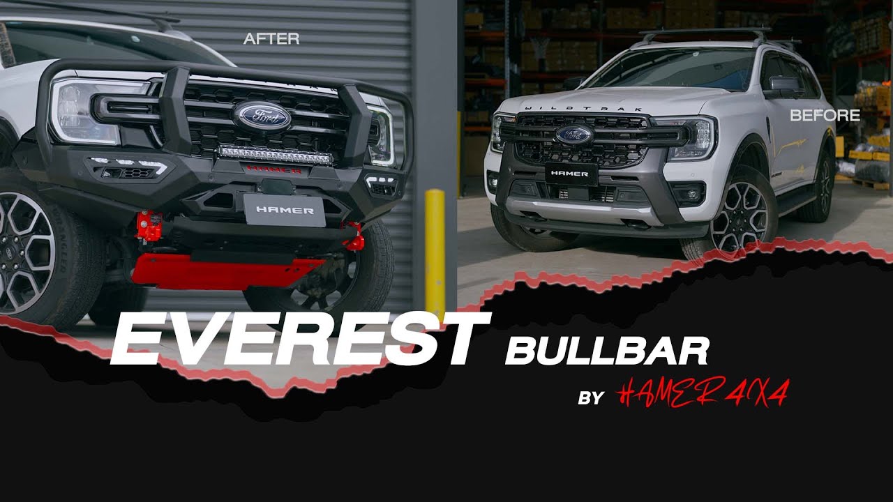 Everest Bull Bar Fitting - Hamer 4x4