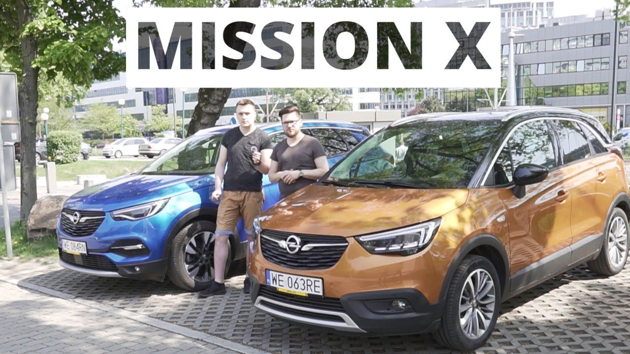 Crossover na trasie - Opel Crossland X kontra Grandland X