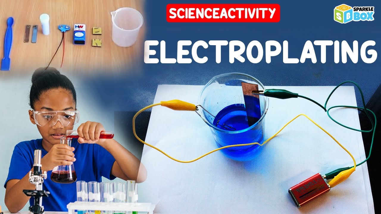 Electroplating #chemistryactivity #sparkleboxkit #science #scienceactivity #sparklebox