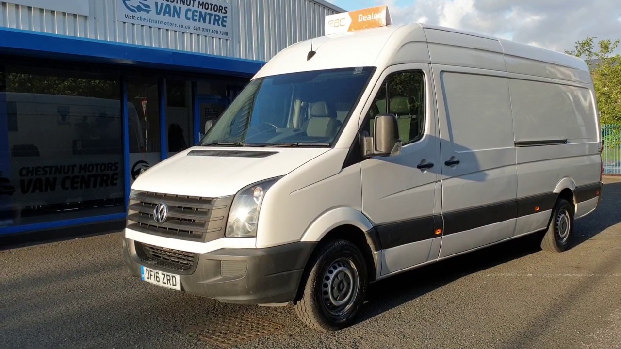 VW Crafter CR35 L3H2  Van For Sale LWB Hi Roof 2016 No VAT