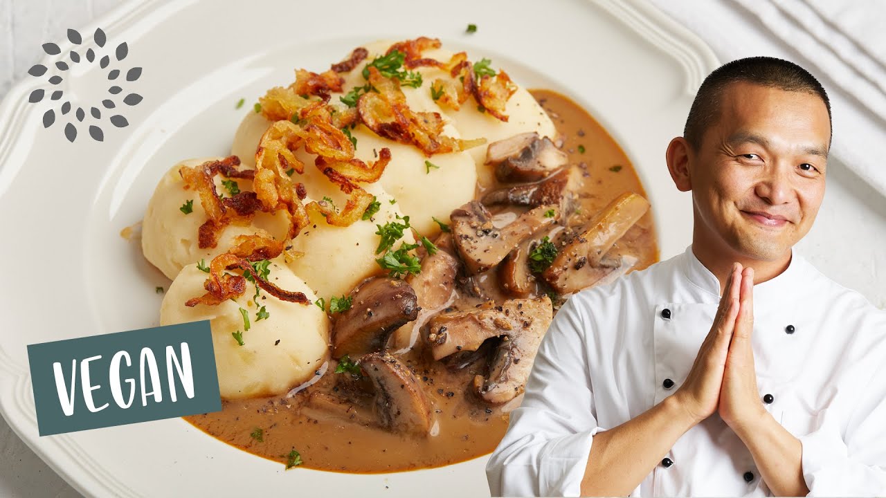 Ein beliebtes Gericht 🥔 |  Kartoffelpüree mit Pilzrahmsauce