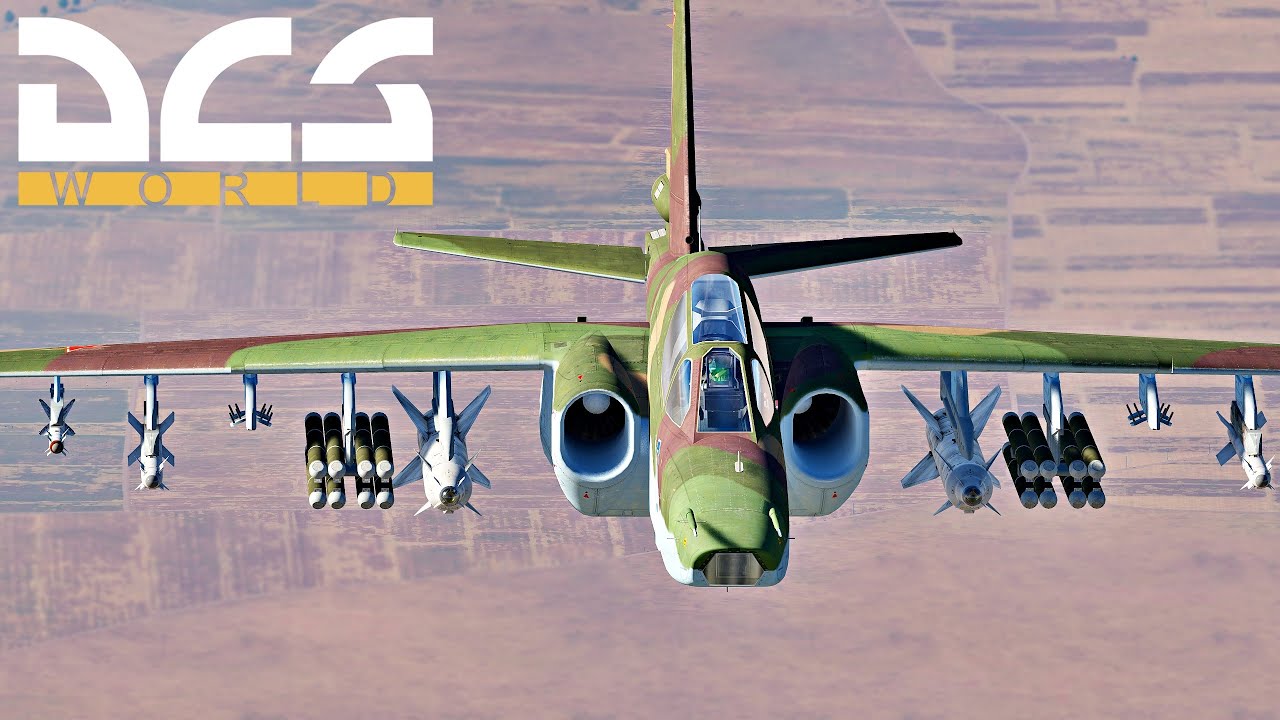 Using Eight Of Nine Lives | DCS | Su-25T | Contention 80's