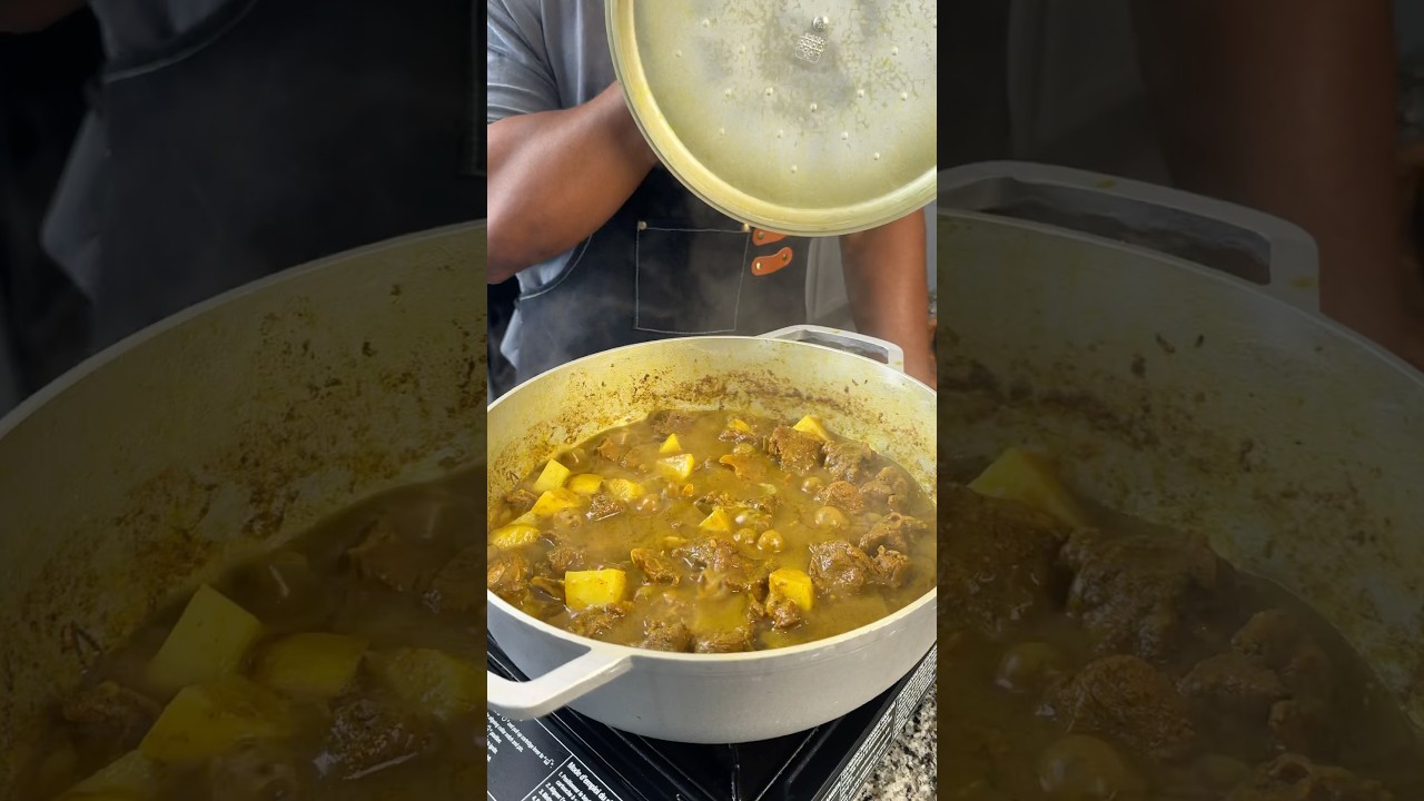 Jamaican Curry Goat🇯🇲 #recipe