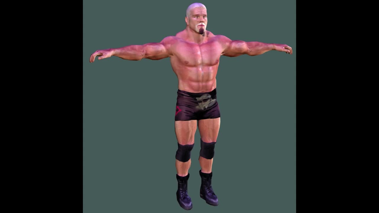 WCW Mayhem 2-Wrestler Models