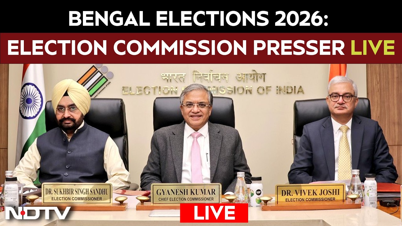 West Bengal Elections 2026 | Election Commission Press Conference LIVE | Bengal Elections 2026