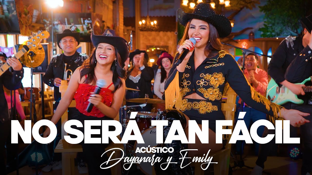 Dayanara x Emily Garófalo - No será tan fácil (Versión Acústico)