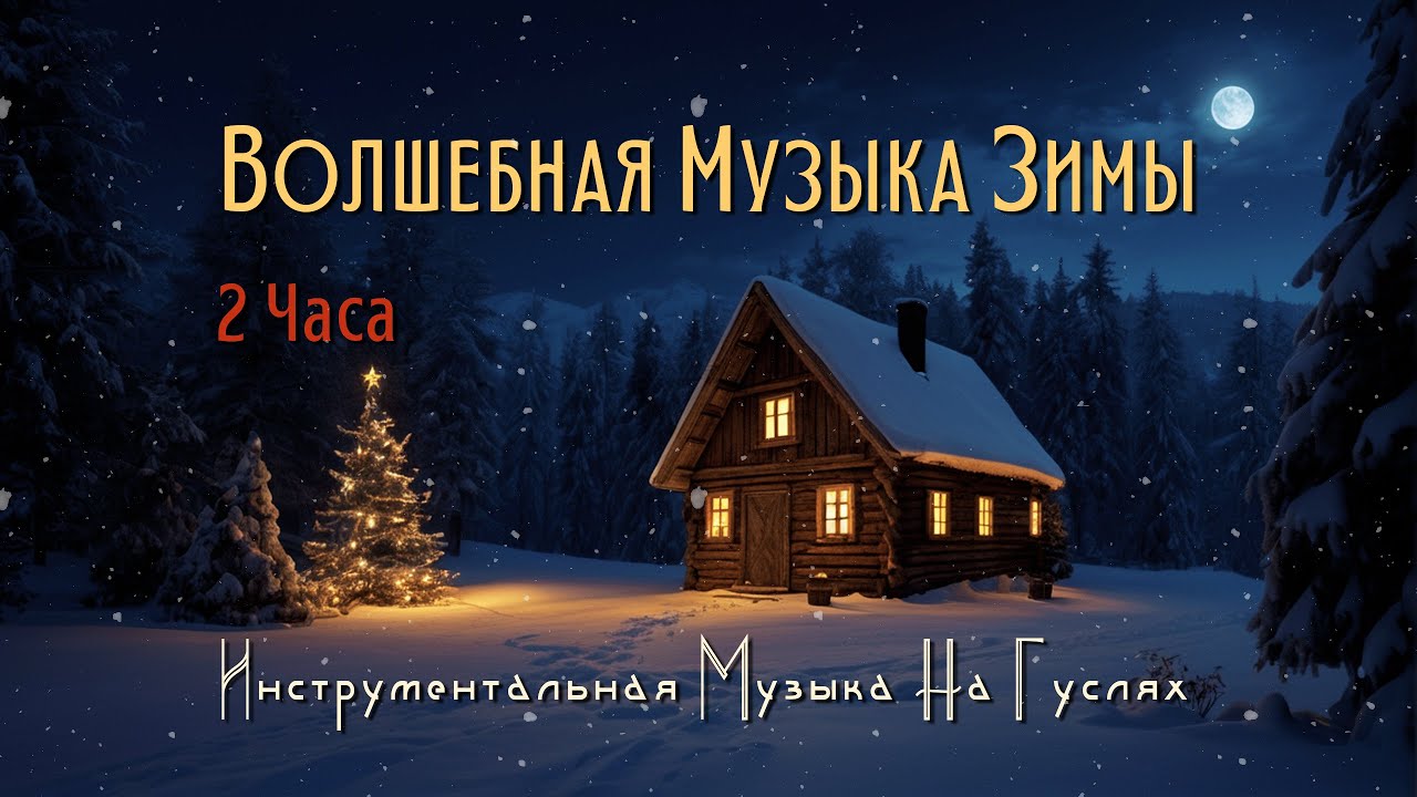 Падал Снег ❄ Самые красивые зимние мелодии на гуслях | Погрузитесь в волшебство зимы