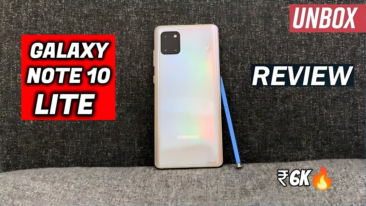 Galaxy note 10 lite in ₹6k me 🔥 from cashify super sale 💫 Delivered to customer 🥰