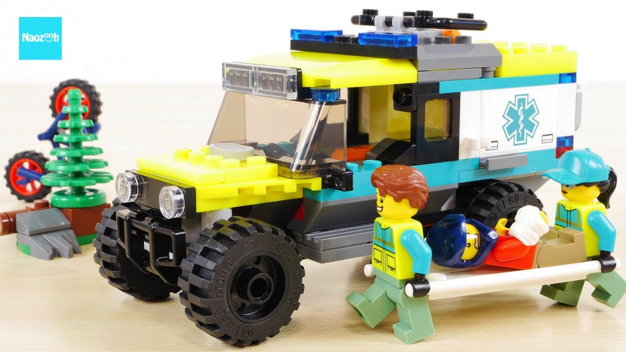 レゴ シティ 4WDオフロード救急車 40582 ／ LEGO City 4x4 Off-Road Ambulance Rescue Speed Build & review