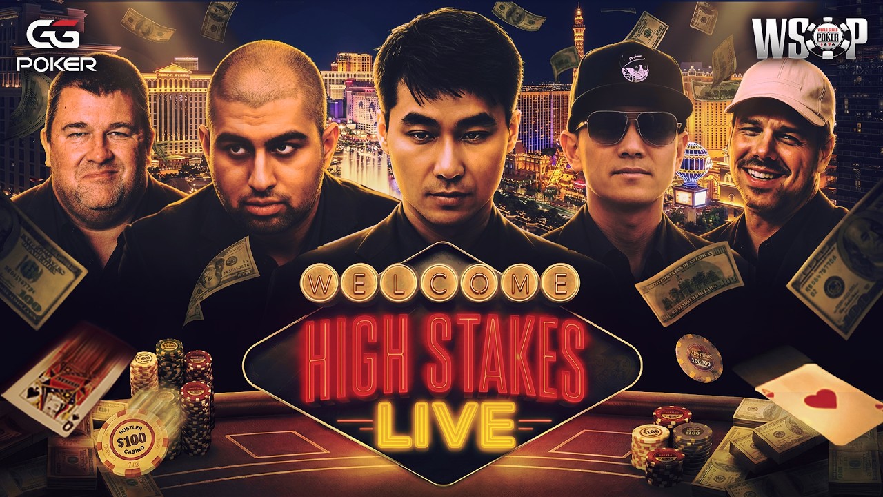 Rampage, Nik Airball, Chris Moneymaker & Ace! WSOP HIGH STAKES LIVE! Commentary by Brent Hanks