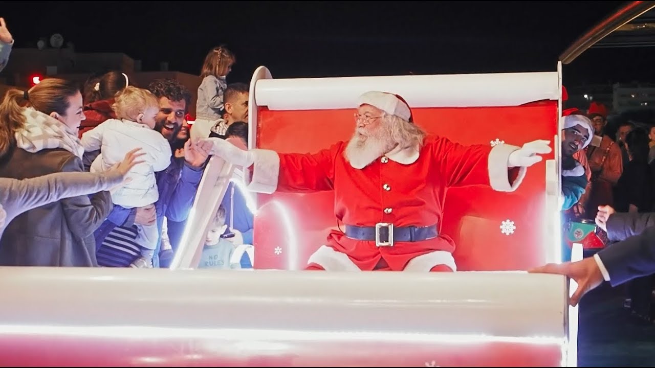 Llegada de Papá Noel al Poblado - Navidad Musical en Miramar