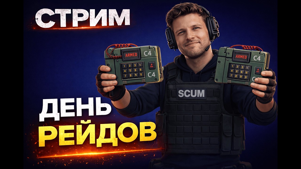 Взрываем базы! - Scum 1.2