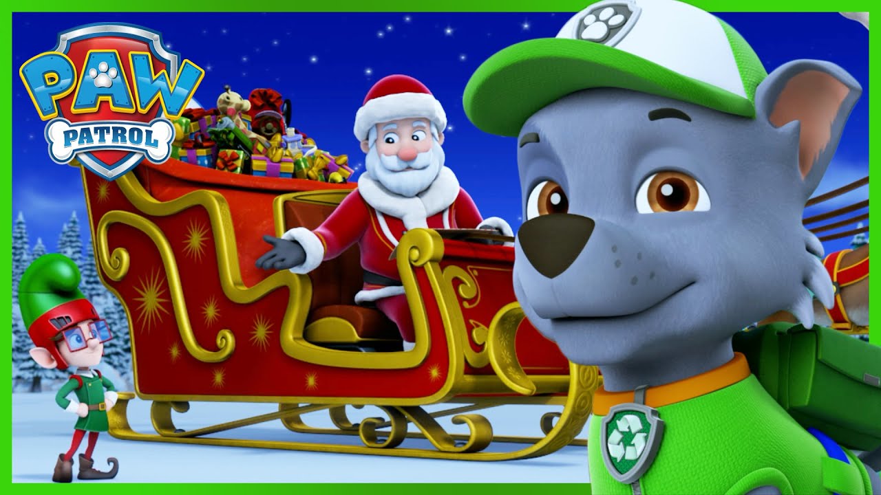 Chase a Rocky pomáhají zachránit svátky a další! - Tlapková Patrola PAW Patrol - pohádky pro děti