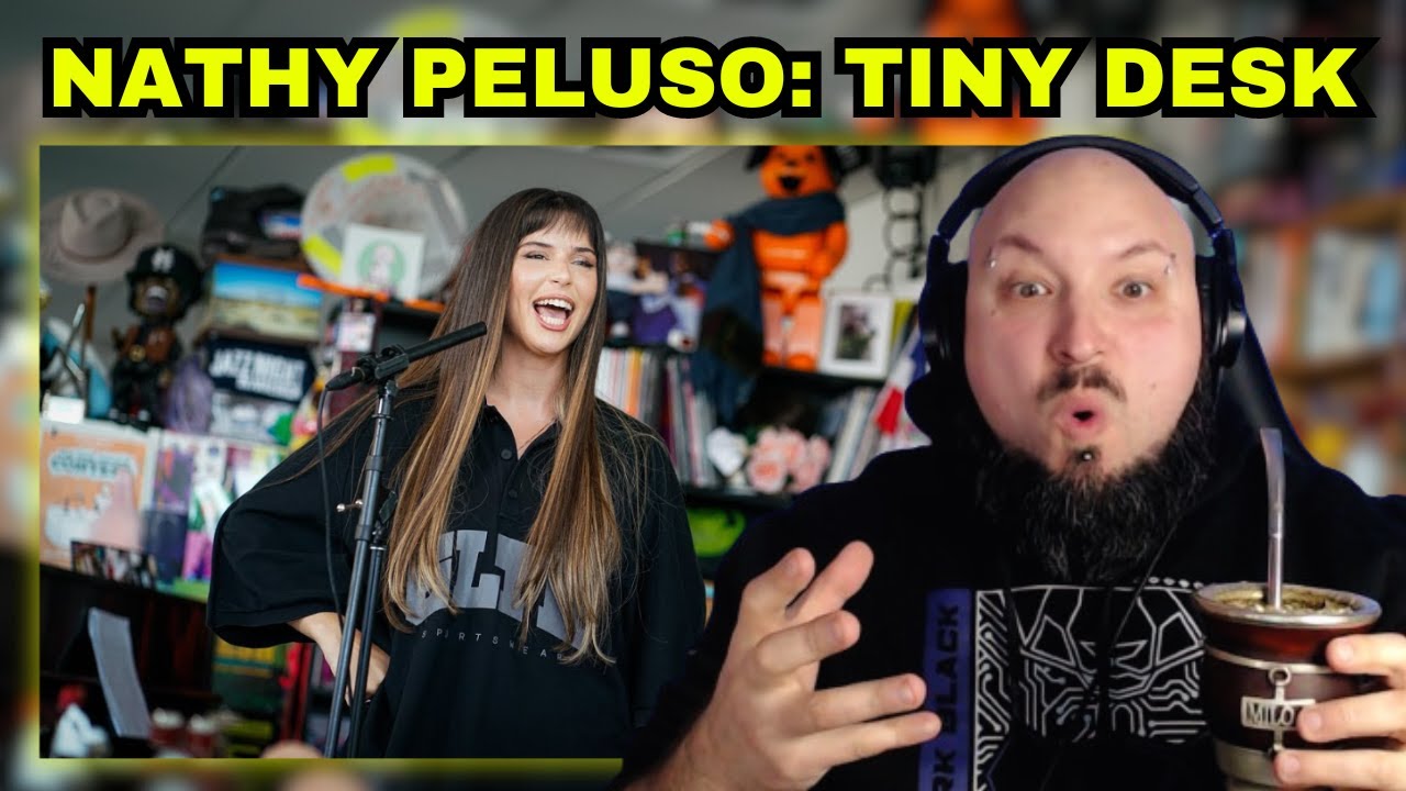 Nathy Peluso: Tiny Desk Concert // BATERISTA REACCIONA // Nacho Lahuerta