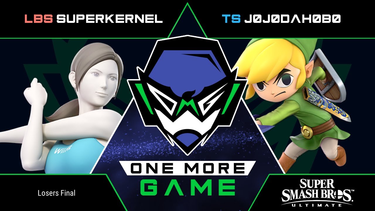 One More Game - LBS | SuperKernel (Wii Fit Trainer) VS TS | JoJoDaHoBo (Toon Link) - Top 4