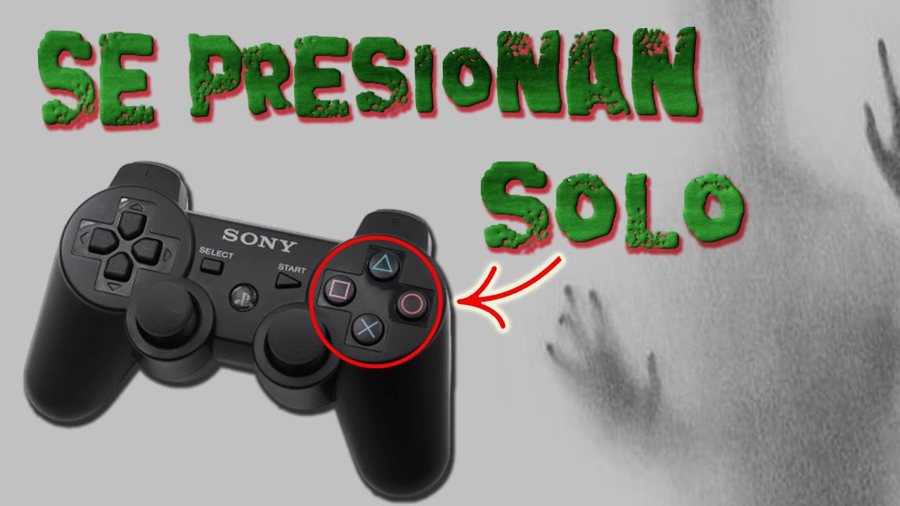 Gamepad PS3/PS4 se presionan botones solos solución Super Fácil