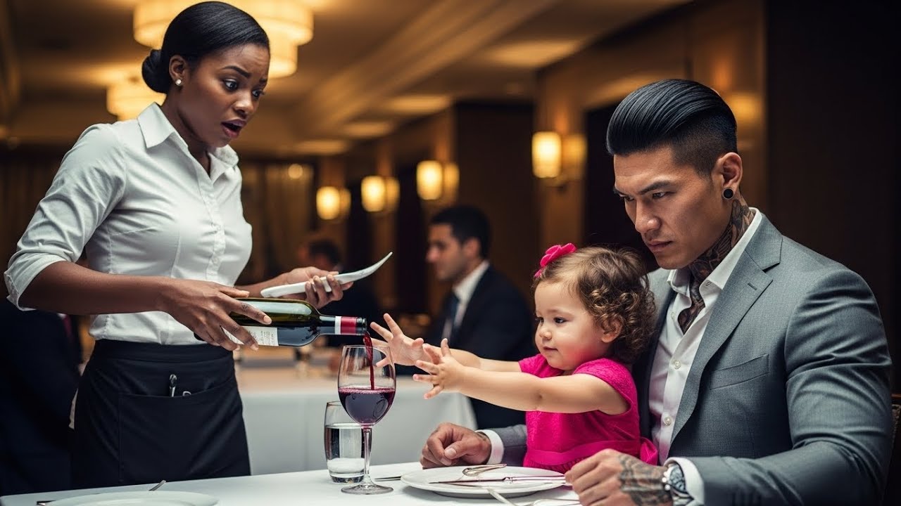 Korean Mafia Boss's Daughter Hadn't Said a Word in Years But One Look at the Black Waitress and She