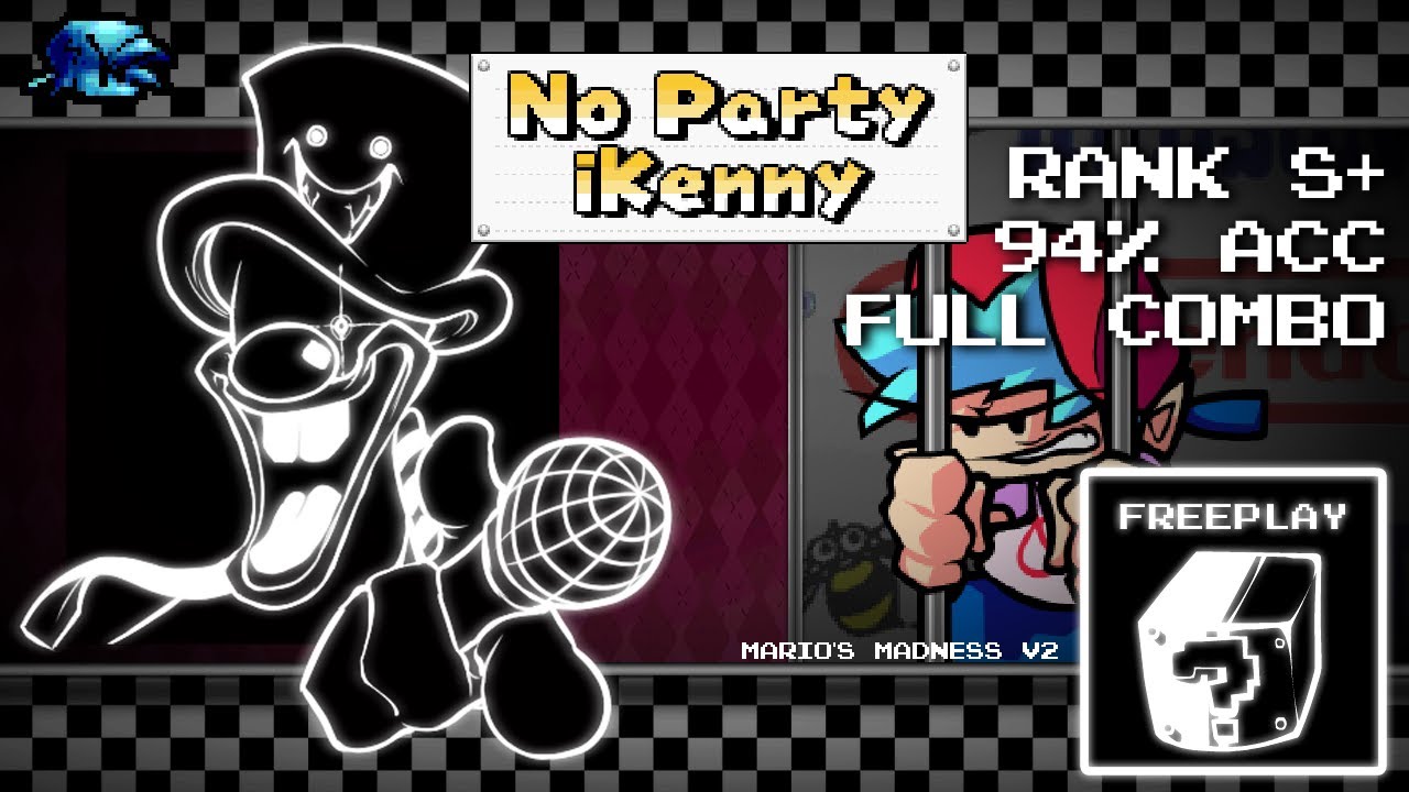 No Party Mario's Madness V2 Full Combo