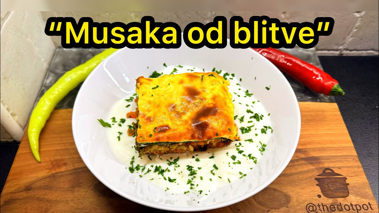 Musaka od blitve! Proleće je stiglo na pijace…