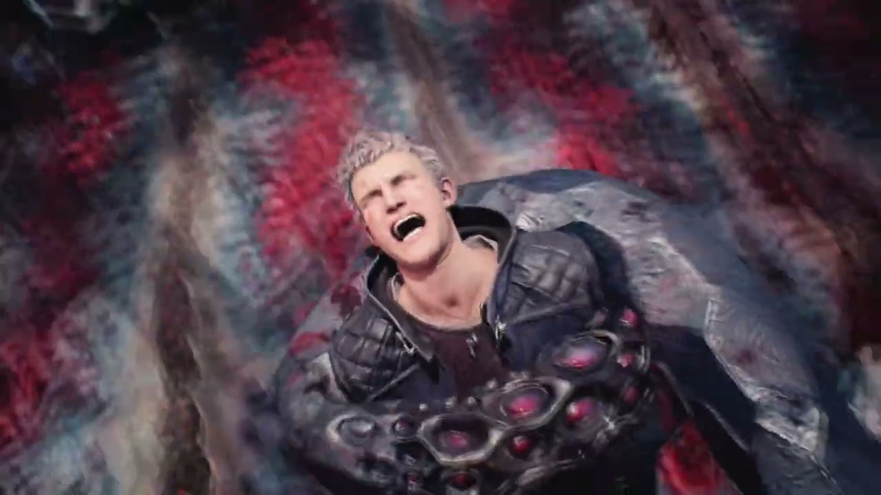 Devil May Cry 5 Special Edition (PS5) Cutscene #42 - Dante returns and saves Nero