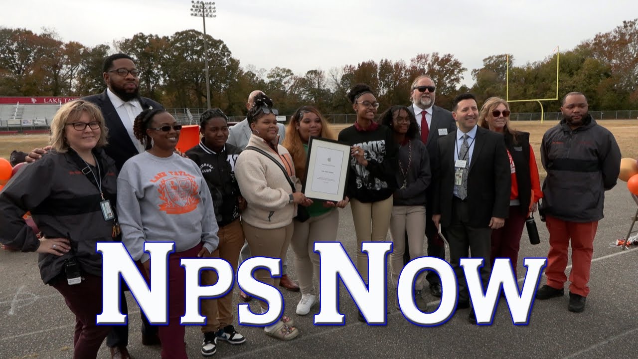 NPS Now: Lake Taylor School Receives Apple Recognition