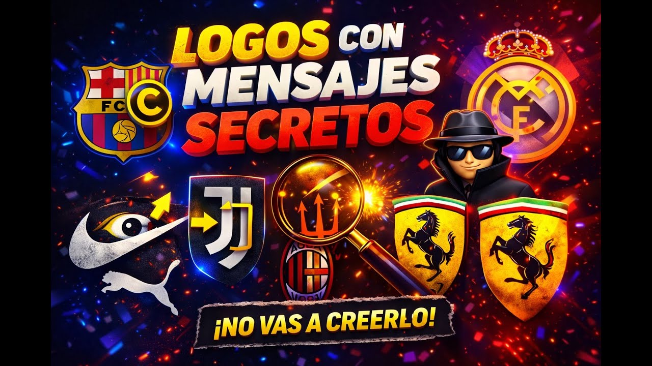 Los LOGOS con MENSAJES SECRETOS que nadie había notado
