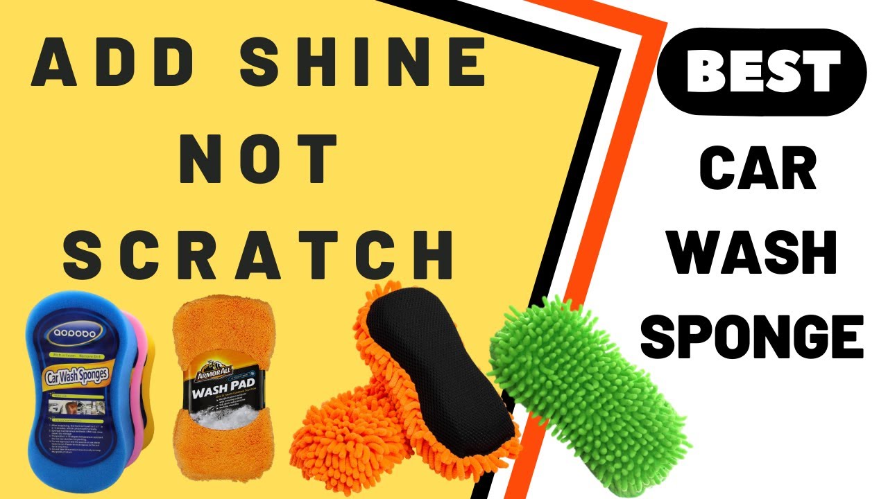 Best Car Wash Sponge | Top Car Wash Sponge | Car Wash Kit | MotorMan |