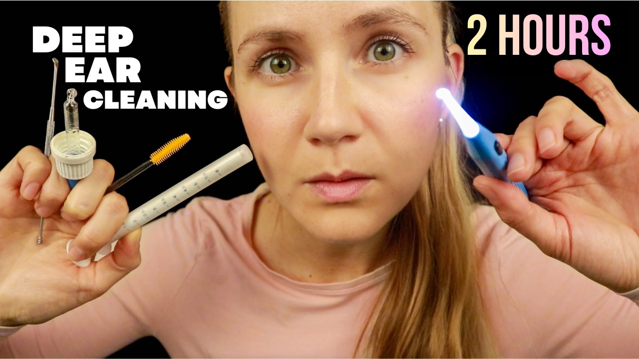 Binaural ASMR 2 Hours of Ear Cleaning & Unclogging You Can FEEL
