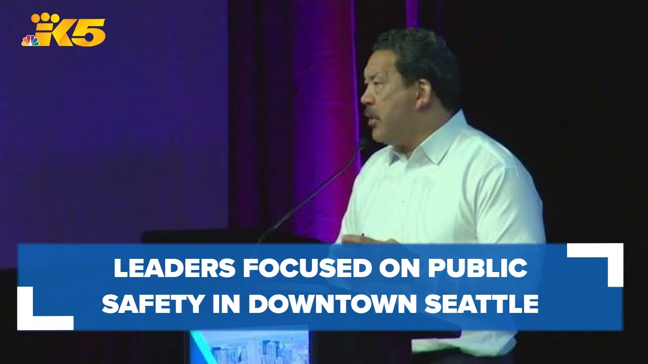 Downtown Seattle leaders renew commitments to public safety