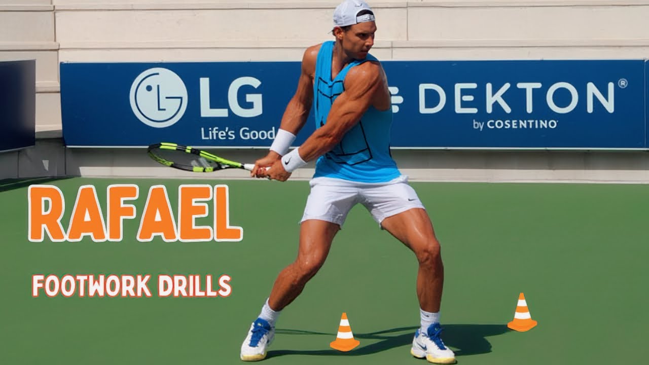 Rafael Nadal INSANE Footwork Practice for Defence