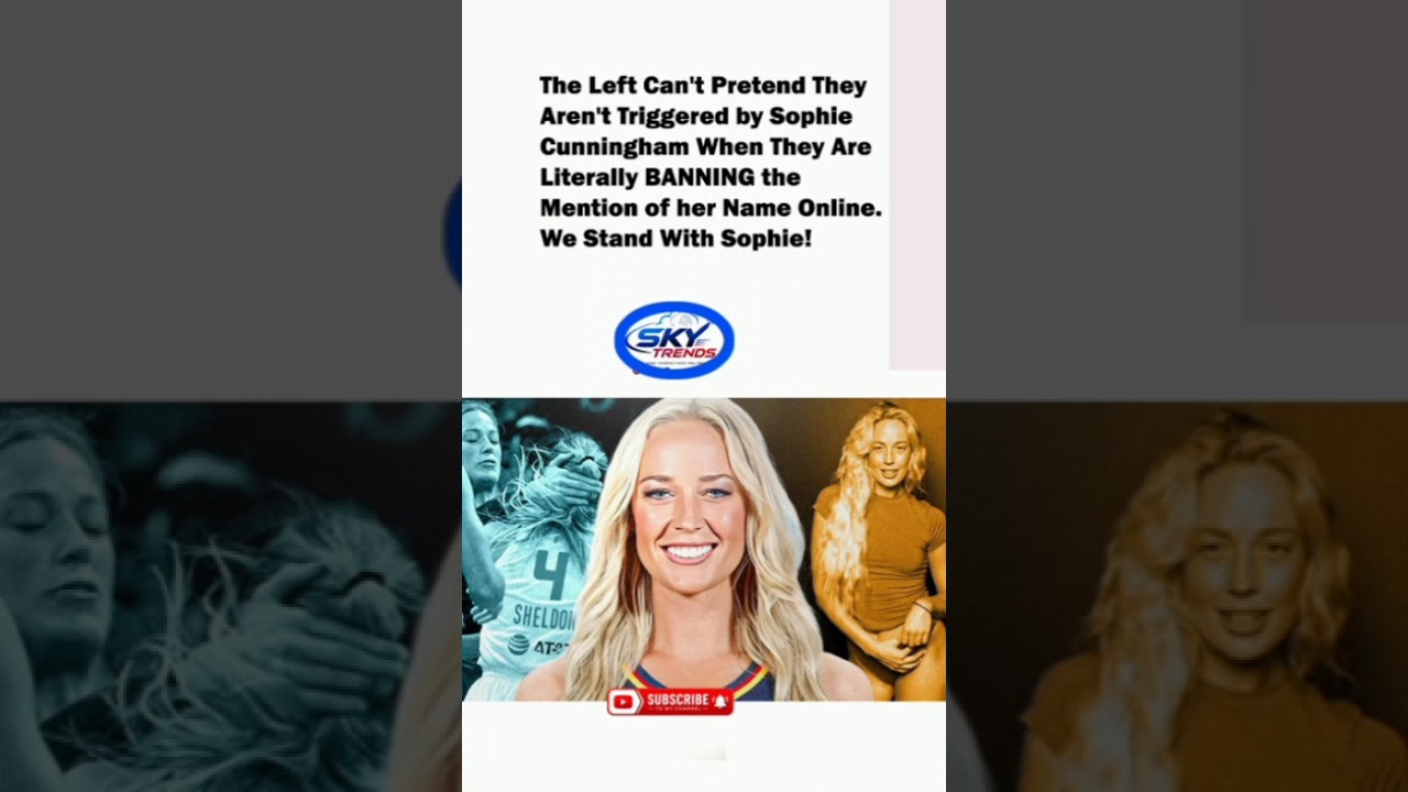 🚨 They Tried to Silence Sophie! 🔥#SophieCunningham #WeStandWithSophie #WNBA #Basketball #Trending