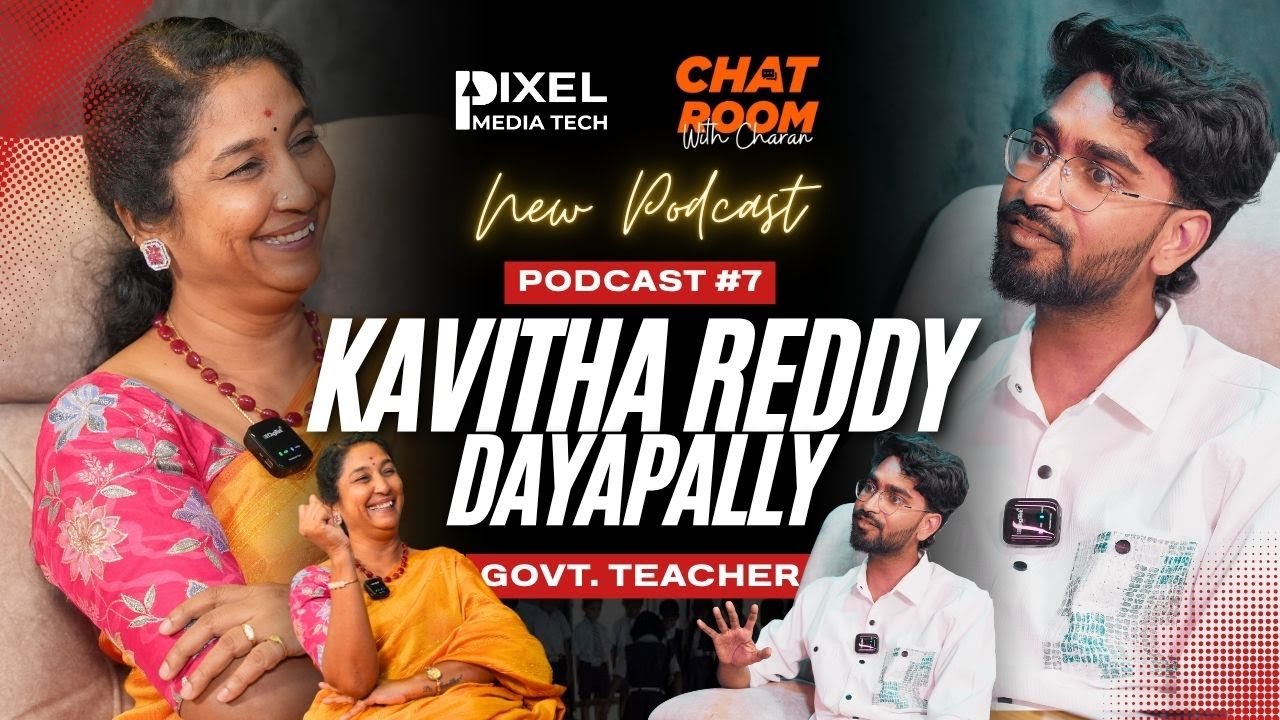 25 Years as a Govt. Teacher to Most Happening in Social Media | Kavitha Reddy Madam's Podcast 🔥