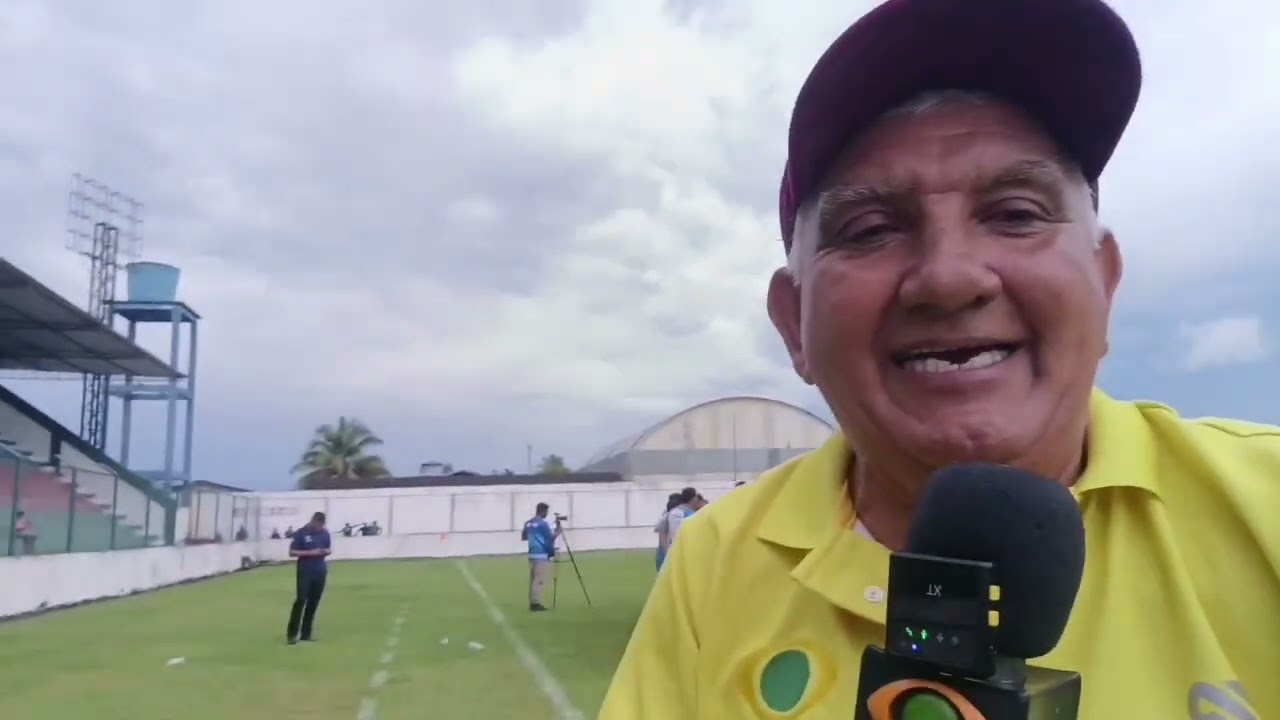 Goleiro Cirino recebe homenagem na Arena Marajó no dia do jogo do Santana 