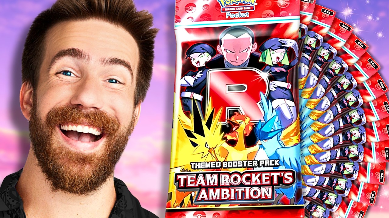 Opening 120 NEW Team Rocket's Ambitions Packs! - Pok&eacute;mon TCG Pocket