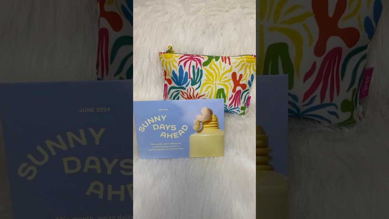 June 2024 Ipsy Glam Bag! 🎀 #ipsy #makeup #skincare #unboxing #cosmeticbag #review #june2024 #summer