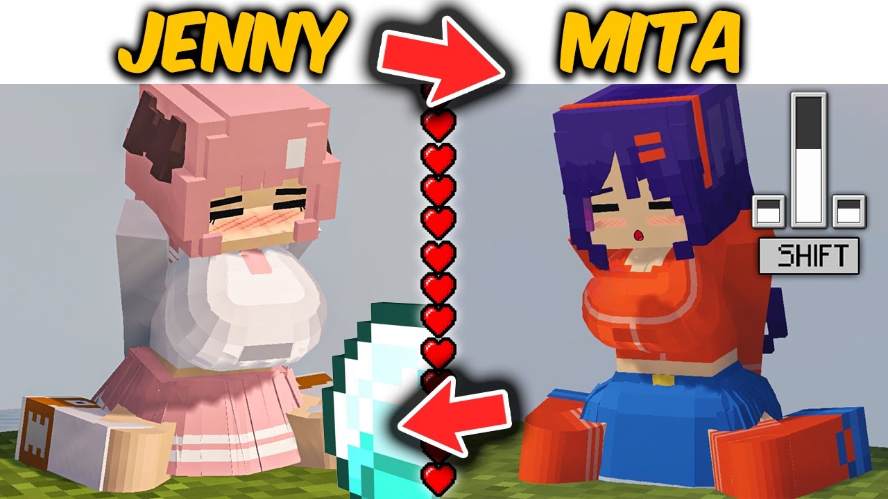 this is Deep Jenny Mod in Minecraft | LOVE IN MINECRAFT Jenny Mod Download! jenny mod minecraft