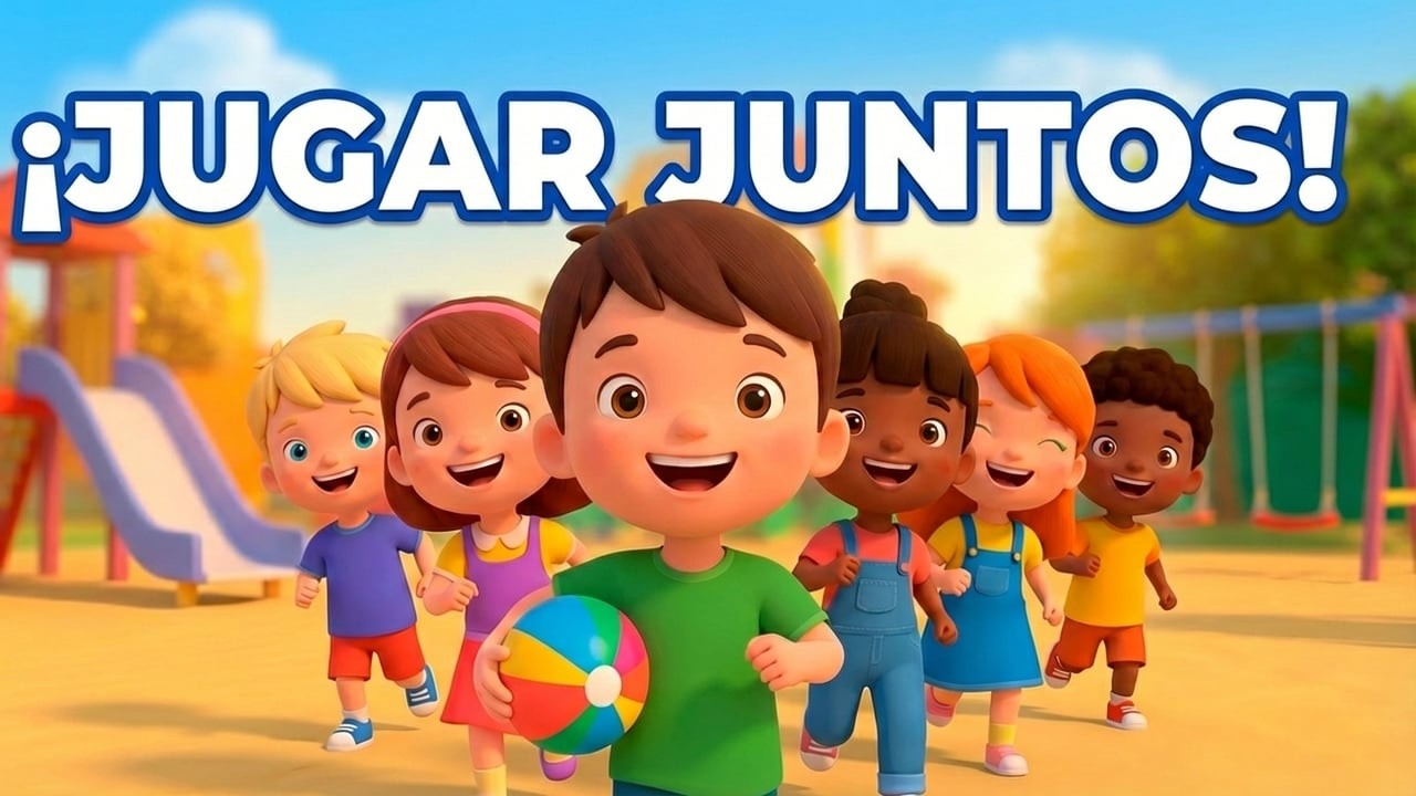 🤗🎶 Diversión en el Patio – Canción Infantil de Amistad 🎈✨