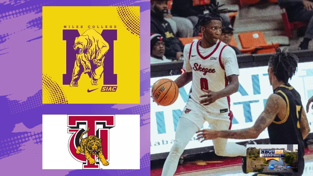 Miles College Men vs. Tuskegee University Men SIAC Rivalry: Full Game Highlights & Top Plays