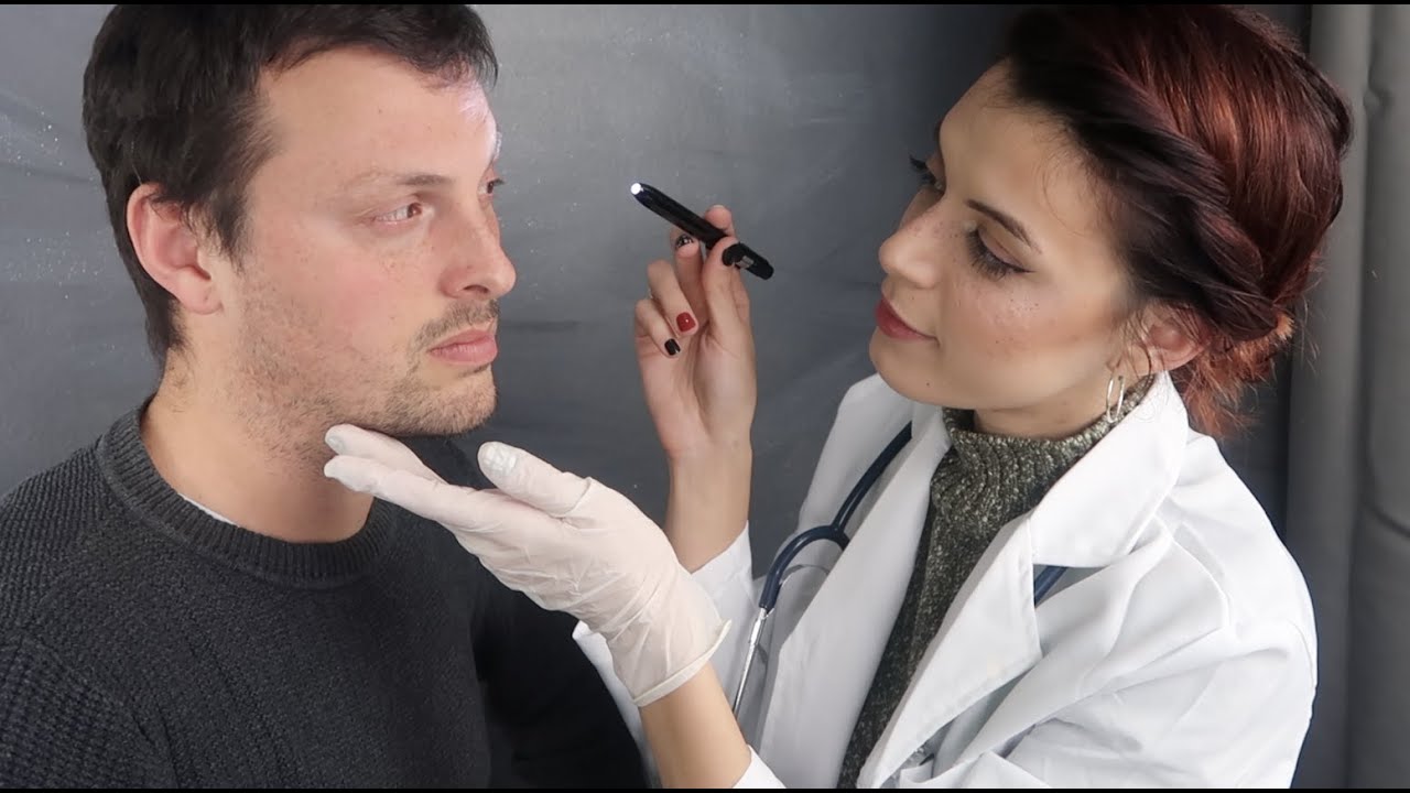 ASMR | Cranial Nerve Exam 👩🏻‍⚕️ (3rd Person Perspective)