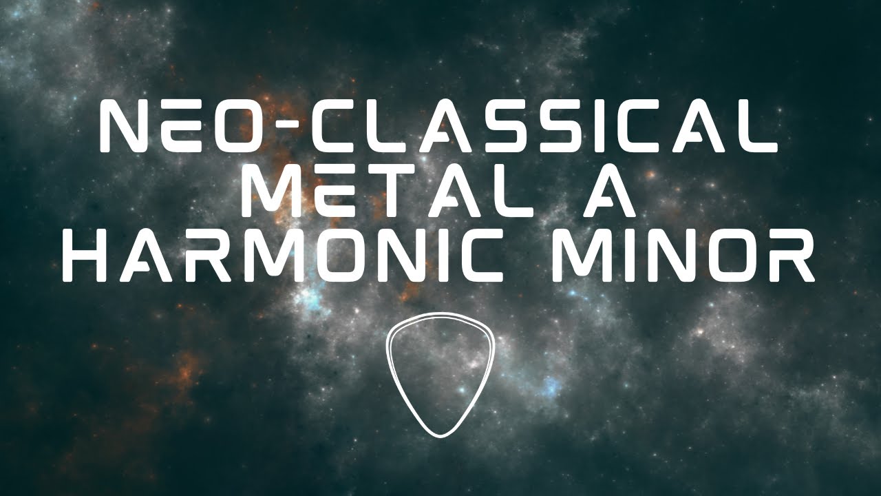 Neoclassical Metal Backing Track in A Harmonic minor | 150 BPM