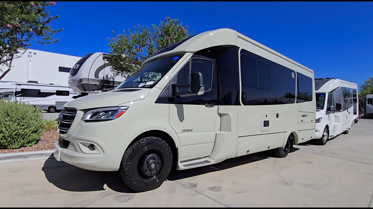 2026 UNITY Desert Shadow! Class B+ by Leisure Travel Vans Mercedes-Benz Sprinter 3500 Chassis #rv