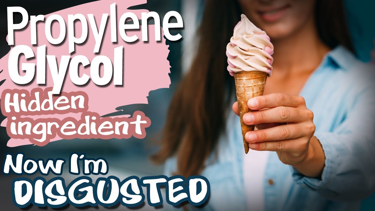 Propylene Glycol. Hidden ingredient. Now I'm DISGUSTED!