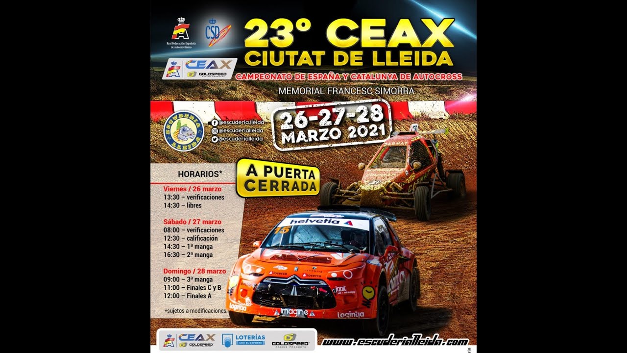 En directo: CEAX Goldspeed &ndash; 23&ordm; Ciutat de Lleida