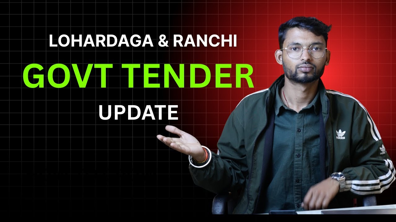 Jharkhand Govt Tender Update | Ranchi & Lohardaga | eTax Partner