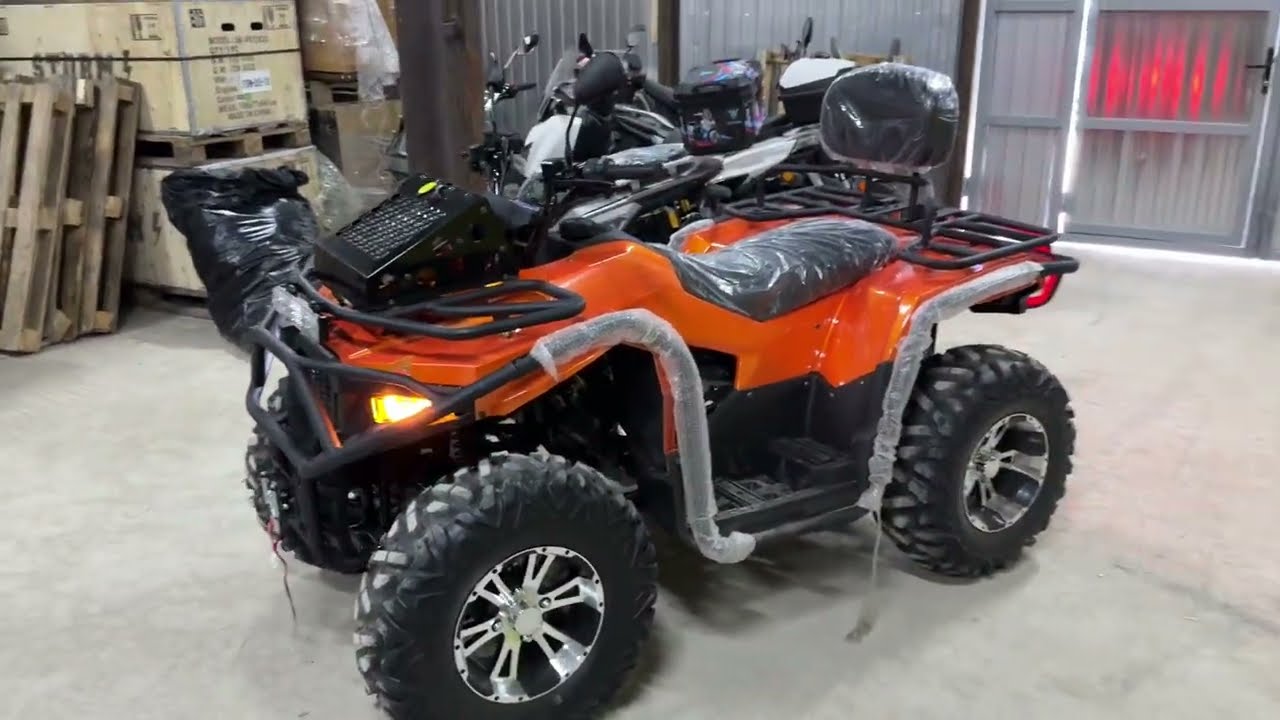 Квадроцикл Hammer 400 lux EFI 2WD/4WD 4Х4 Инжектор с электроусилителем руля и Лебёдкой