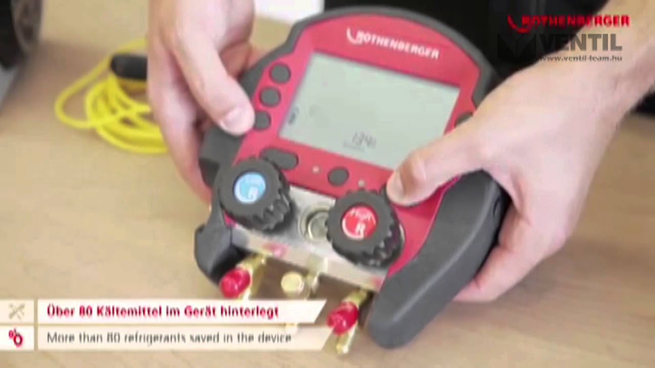 Rothenberger Rocool 600 digitális csaptelep