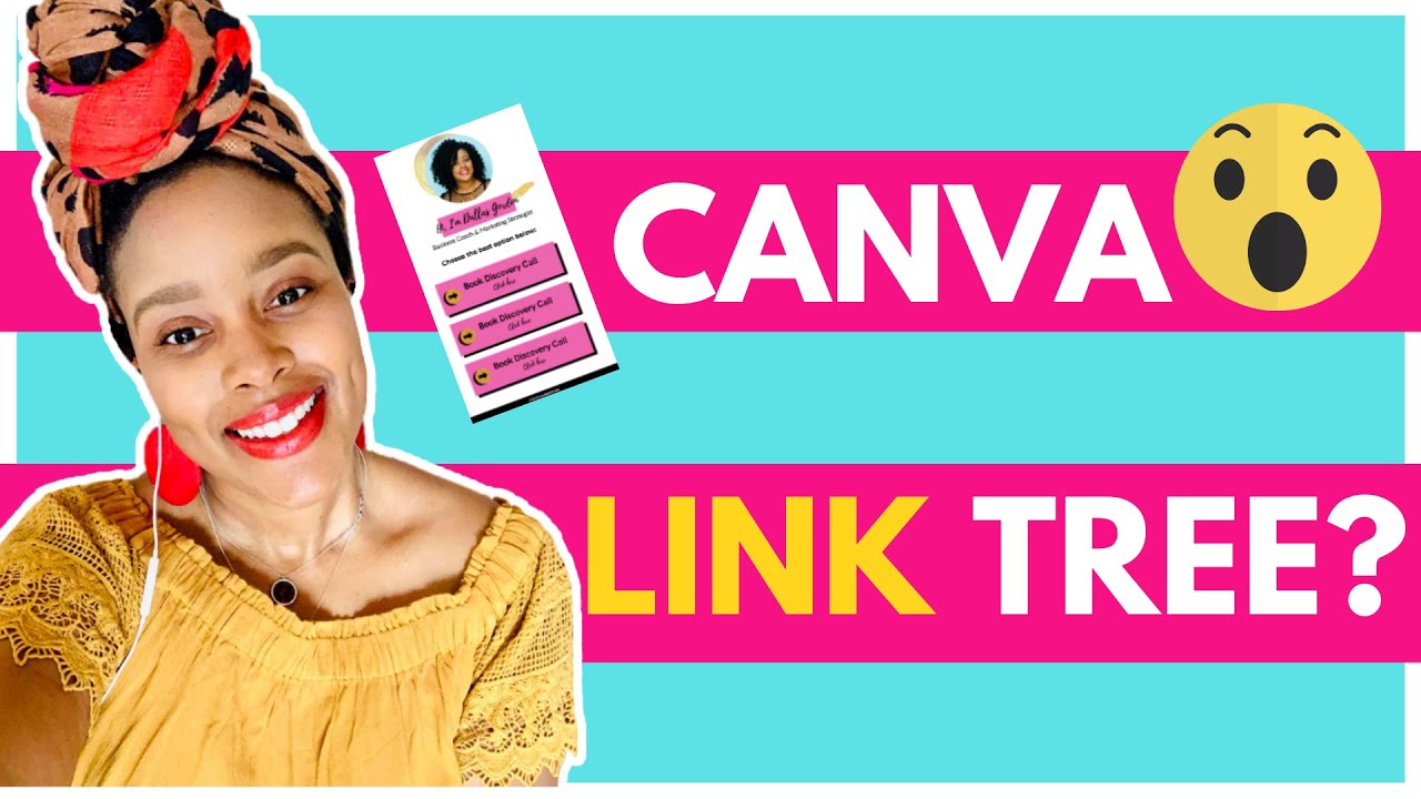 How To Make a Custom LinkTree for Instagram with a Canva Mobile-First Presentation