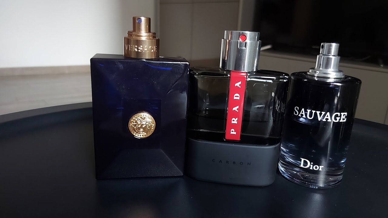 Versace Dylan Blue - Prada Luna Rossa Carbón - Sauvage Dior...